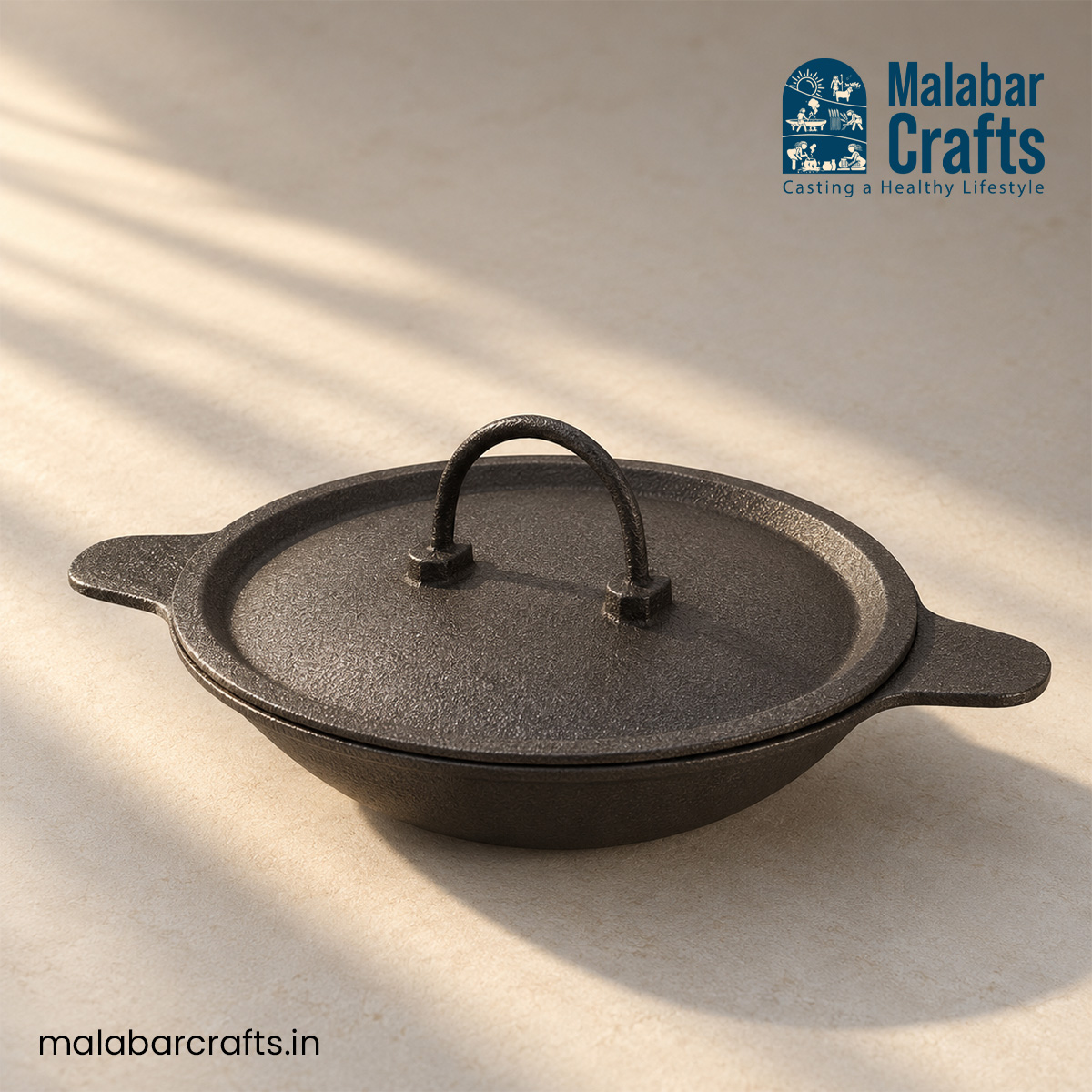 CAST IRON APPACHATTY WITH LID
